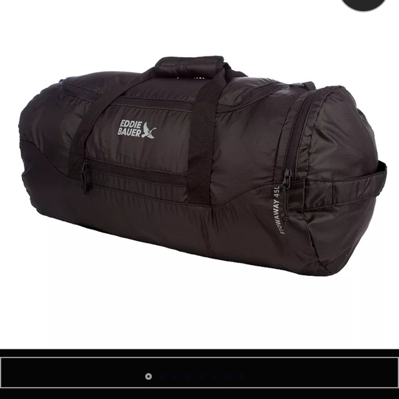Eddie Bauer Black Duffel Bag - Picture 4 of 6